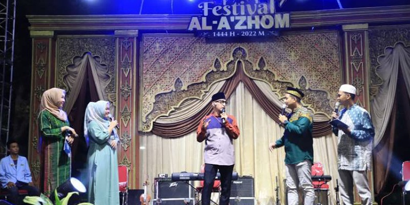 Ustaz Zacky Mirza  meriah festival Al Azhom/Dok