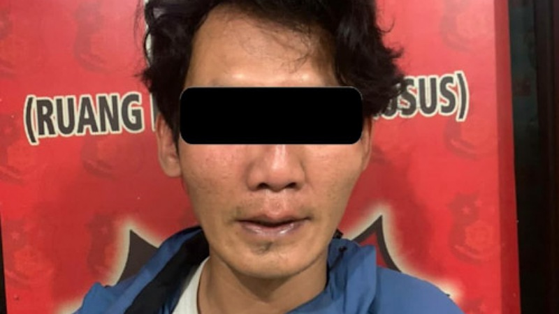 Pelaku terdugs pencabulan anak di Kota Serang/Repro