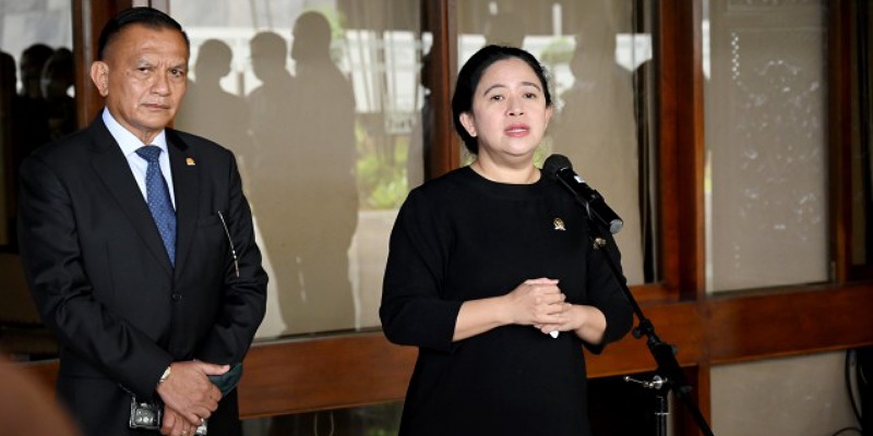 Ketua DPR RI Puan Maharani memberikan keterangan pers usai pengesahan UU Papua Barat Daya/Repro
