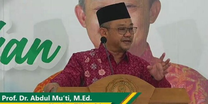 Sekum Muhammadiyah Prof. Dr. Abdul Mu'ti/Repro