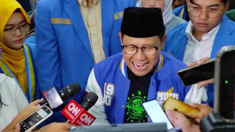 Bacawapres Abdul Muhaimin Iskandar mendapat dukungan PMII untuk maju menjadi Bacawapres 2024. (Foto: Disway)