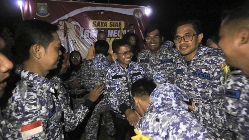 Wakil Walikota Tangerang Sachrudin saat menutup kegiatan Bela Negara. (Foto: Dok Pemkot)