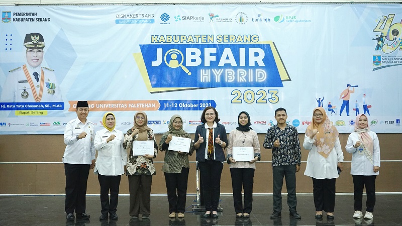 Job Fair Kabupaten Serang tahun 2023. (Foto: Dok Pemkab)