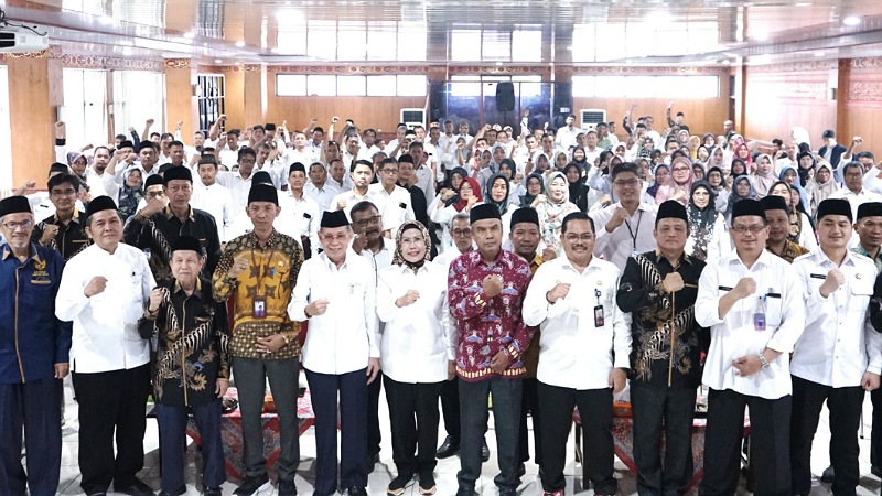 Rapat kerjasama Baznas Kabupaten Serang. (Foto: AMR)