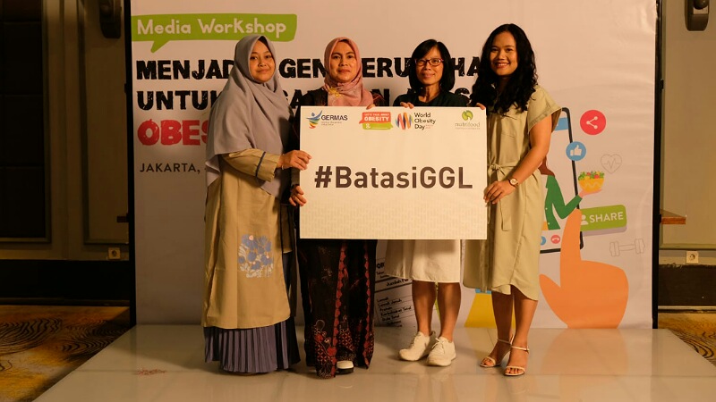 Nutrifood telah memimpin kampanye #BatasiGGL dan mendapatkan dukungan dari Kementerian Kesehatan RI dan Badan POM RI. Foto: IST