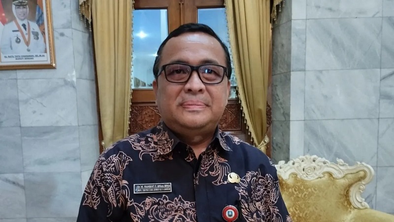 Kepala Dinkes Kaupaten Serang dr Rahmat Fitriadi. (Foto: Repro)