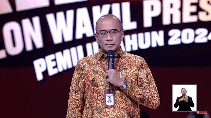Ketua KPU Hasyim Asyari. (Foto: Repro)