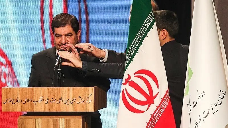 Wakil Presiden Iran yakni Mohammad Mokhber. (Foto: www.iranintl.com/Abbas Shariati)