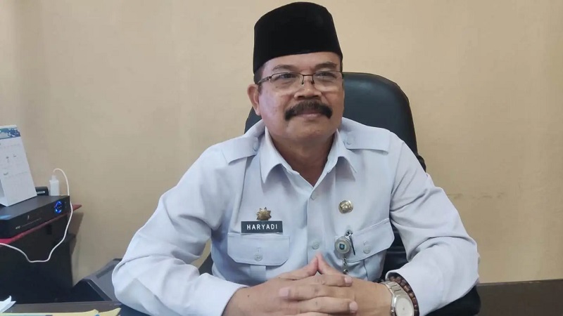 Kepala DPMD Kabupaten Serang, Haryadi. ---